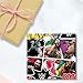 WWE Wrestling Official Gift Wrap, 2 Sheets 2 Tags, Gift Wrap for Presents, Climate Pledge Friendly, Officially Licensed, Multi, Each sheet is approximately 69.5cm x 50cm.