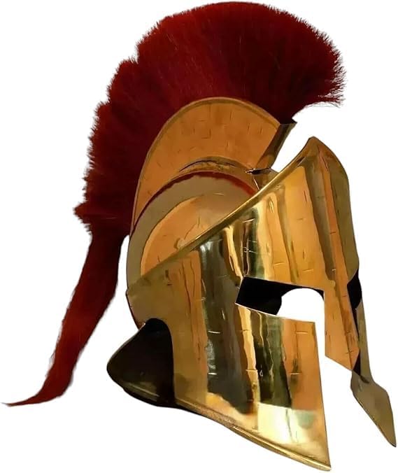 300 Spartan King Leonidas Helmet – Medieval Greek Warrior Helmet for Movie LARP