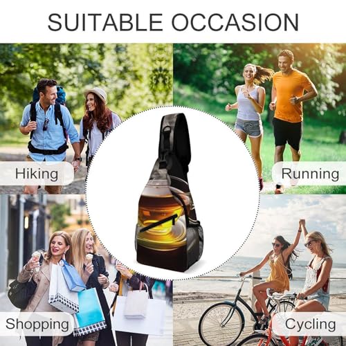 Mochila Deportiva Tipo Sling para Senderismo y Uso Casual miniatura 6