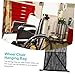 DEARMAMY Dual Oxygen Tank Holder Bag Wheelchair Oxygen Pouch Mesh Storage Pocket Portable Cylinder Pouch Medical Use
