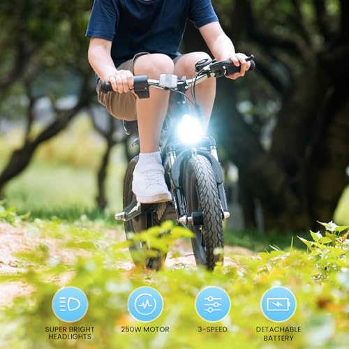 Isinwheel Sk14 Electric Bike For Kids Ages 3-8 Years Old thumb #2
