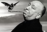 Alfred Hitchcock Poster, Bird on Cigar, Director, The Master of Suspence
