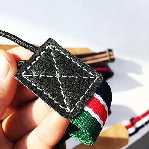 RAUYIVANY Ukulele strap, Leather And Polyester Material