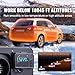 VEVOR 8KW Diesel Heater, Diesel Heater All in One with Automatic Altitude Adjustment, Max 18045 ft, Bluetooth App Control, Remote Control and LCD, Portable Diesel Air Heater for Vehicles and Outdoors