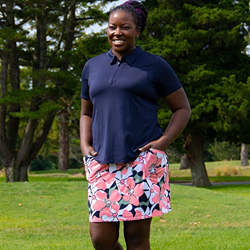 Jofit Apparel Women's Athletic Clothing Mina Skort For Golf & Tennis, Size Small, Vibrant Floral #TOP1