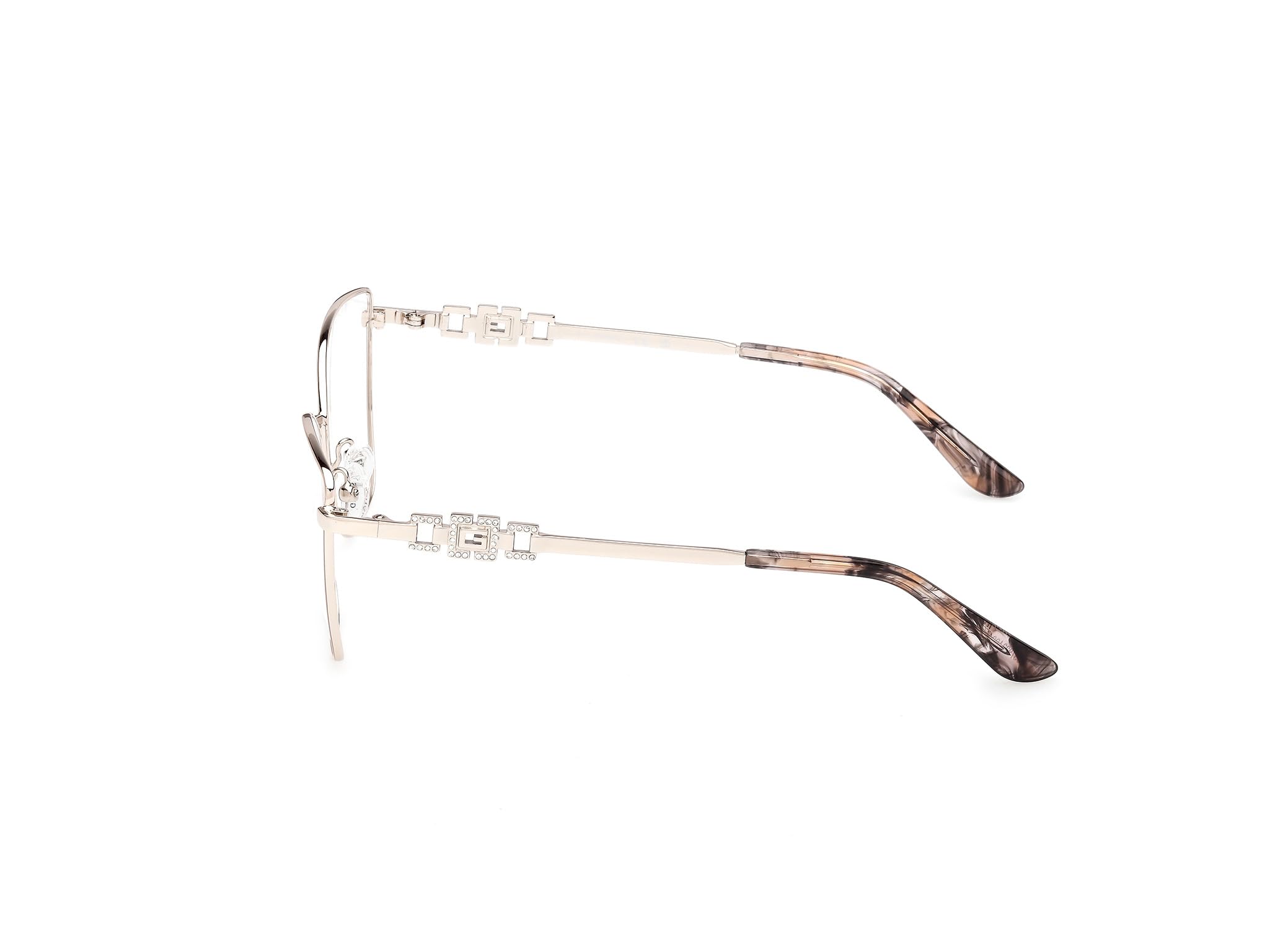 GUESS GU50316 057 shiny beige 55/17/140 - Gafas para mujer