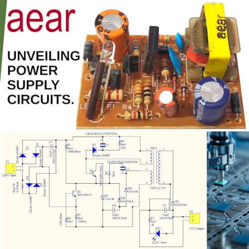 aear DIY AC to DC Power Supply Kit Convert 220Volt to 12Volt with PCB SMPS Modules, Ideal for Electronics Projects (Pack of 10) - Image 4