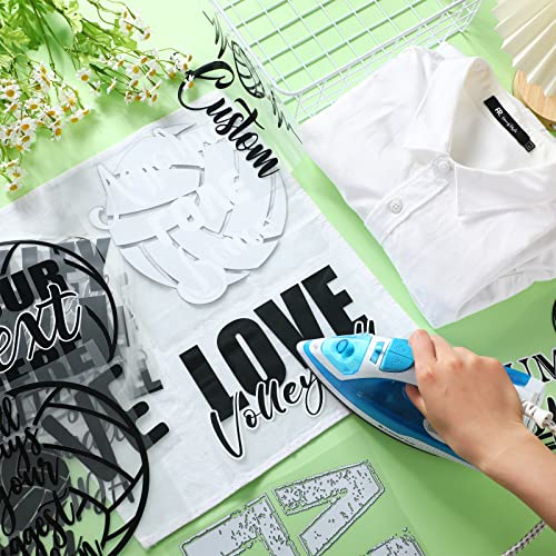 Seajan 36 Pcs Volleyball Iron On Decals For Clothing Love Heart Transfer Stickers Iron On Stickers Iron On Patches Volleyball Fans Transfer Vinyl Paper For T Shirt Bag Hat Pillow Diy Craft Decoration #TOP3
