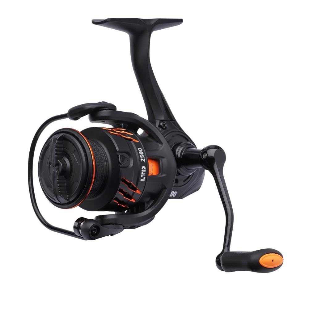 Savage Orange LTD kołowrotek wędkarski, materiał GRC, frezowane CNC uchwyty aluminiowe SST, czarno-pomarańczowy, spinning Reel, 1000-4000, spinningowy kołowrotek, kołowrotek stacjonarny