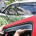 in-Channel Style Smoke Window Sun Rain Visors Vent Guard Shade Compatible with Jeep Grand Cherokee 2011-2021