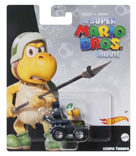 Hot Wheels Mario Kart Assortiment de Mini-véhicules à l’échelle 1/64 inspirés par Les Personnages et véhicules du Jeu, GBG25