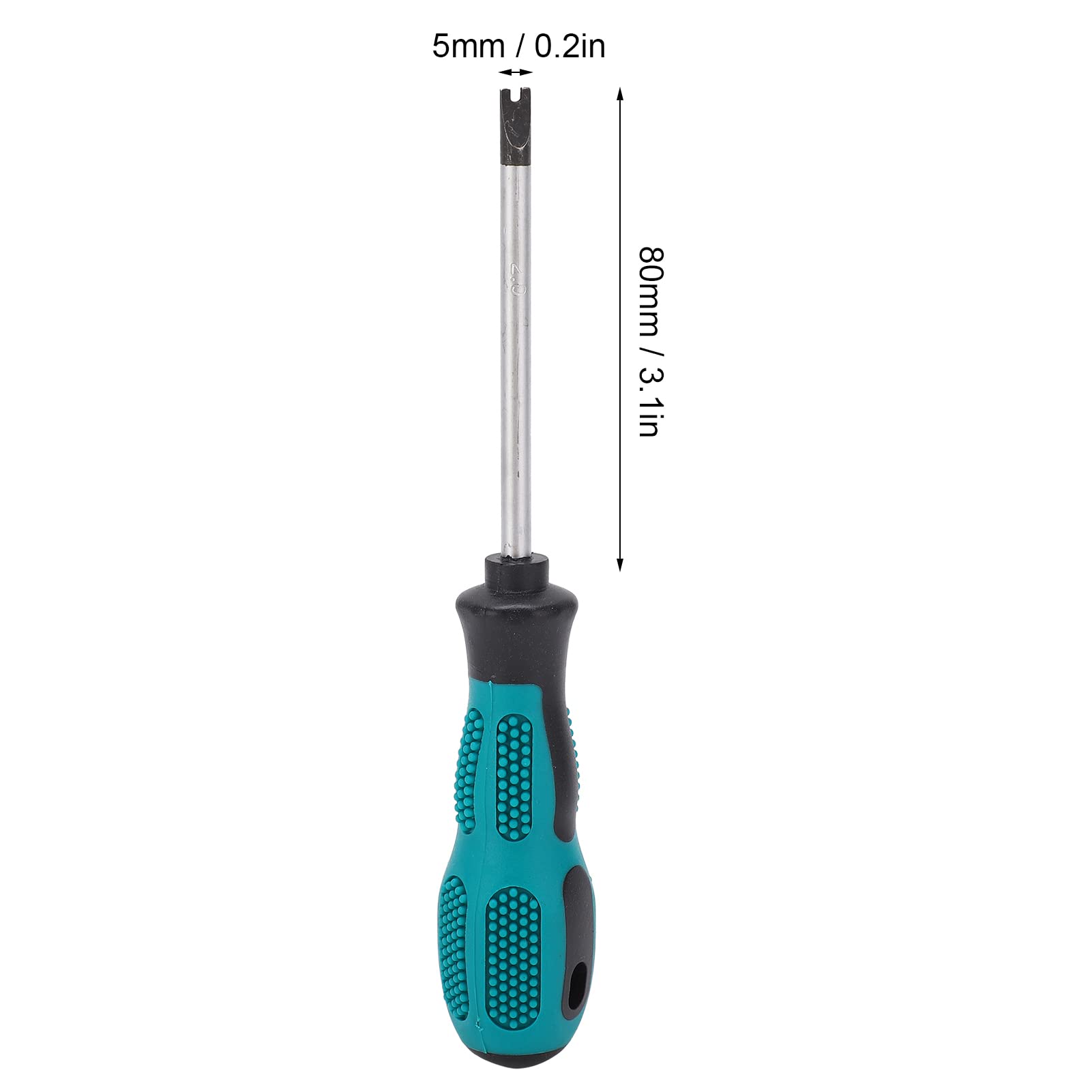 U Shaped Screwdriver Repair Screw Driver Fork Type Triangular Screwdriver with Large Suction Force (2.3mm) - Image 4