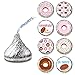 Donut Labels for Hershey's Kisses Chocolates by Adore By Nat - Doughnut Party Favor Candy Stickers - Set of 240