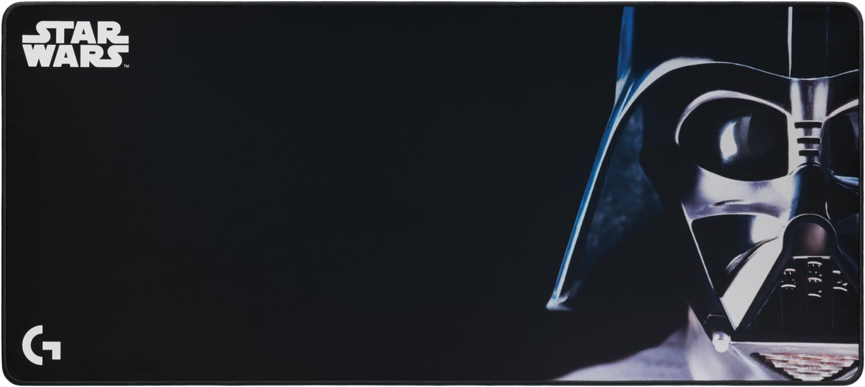 Logitech G840 Extra Large Gaming Mouse Pad, Optimized for Gaming Sensors, Moderate Surface Friction, Non-Slip Mouse Mat, Mac and PC Gaming Accessories, 900 x 400 x 3 mm - Darth Vader