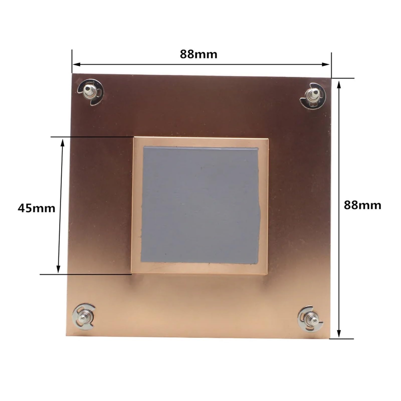 Chłodnica procesora serwera 1U Skiving Fin Miedziany radiator kompatybilny z LGA 1150 1151 1155 1156 I3 I5 I7 Komputer przemysłowy Chłodzenie pasywne