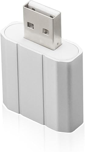 Miniatura 2 de Vandesail, adaptador de audio con USB 2.0. Tarjeta de sonido externa estéreo 7.1 con conector de 3.5 mm con micrófono y audífonos para Windows, Mac,