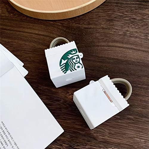 Image of YODI Case Cover for Airpods Pro|Pro 2|Airpods Pro 3|Airpods 4 Pouch, Silicone Cases with Cleaner Kit 360 Drop Protection,Shock-Resistant (STR-COFFEBAG, Airpods Pro /Pro 2)