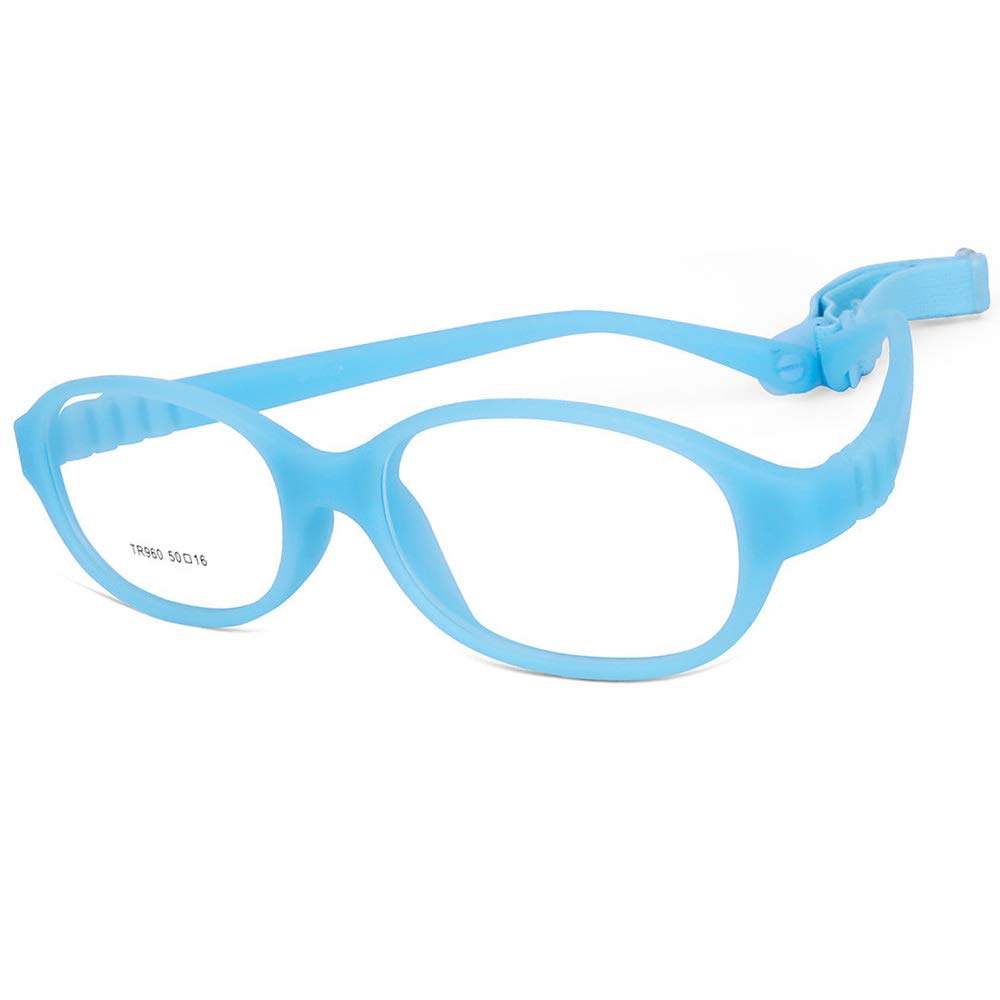 AQWANO Children Optical Glasses Frame tr90 Flexible Bendable One-piece Safe Eyeglasses Girls Boy
