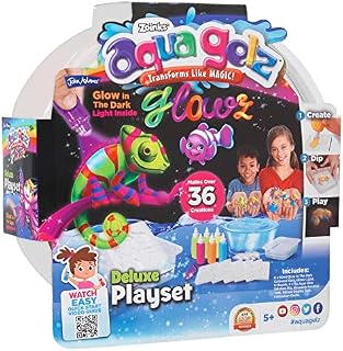 John Adams | Aqua Gelz Glowz Deluxe Playset: Aqua Gelz transforms like MAGIC! | Arts & crafts | Ages 5+