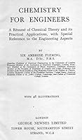 Chemistry for engineers;: A résumé of chemical theory and its practical applications, with special reference to the engineering aspects, B0006EUE9C Book Cover