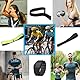 Hayaww 4 Stück Ersatz-Armband Herzfrequenzmesser-Ersatzarmbänder Verstellbares und Atmungsaktives Ersatzarmband mit Weichem Armband für Herzfrequenzmesser Outwork Fitnesstraining Arm Handgelenk (A)