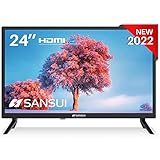 SANSUI ES24T1H, 24 inch LED TV HD 720P with HDMI USB AV in Optical Ports (Packed with HDMI Cable)