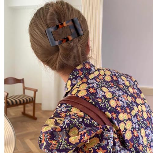 50% Off Velscrun Flat Hair Clips for Women - Strong Hold Matte Design