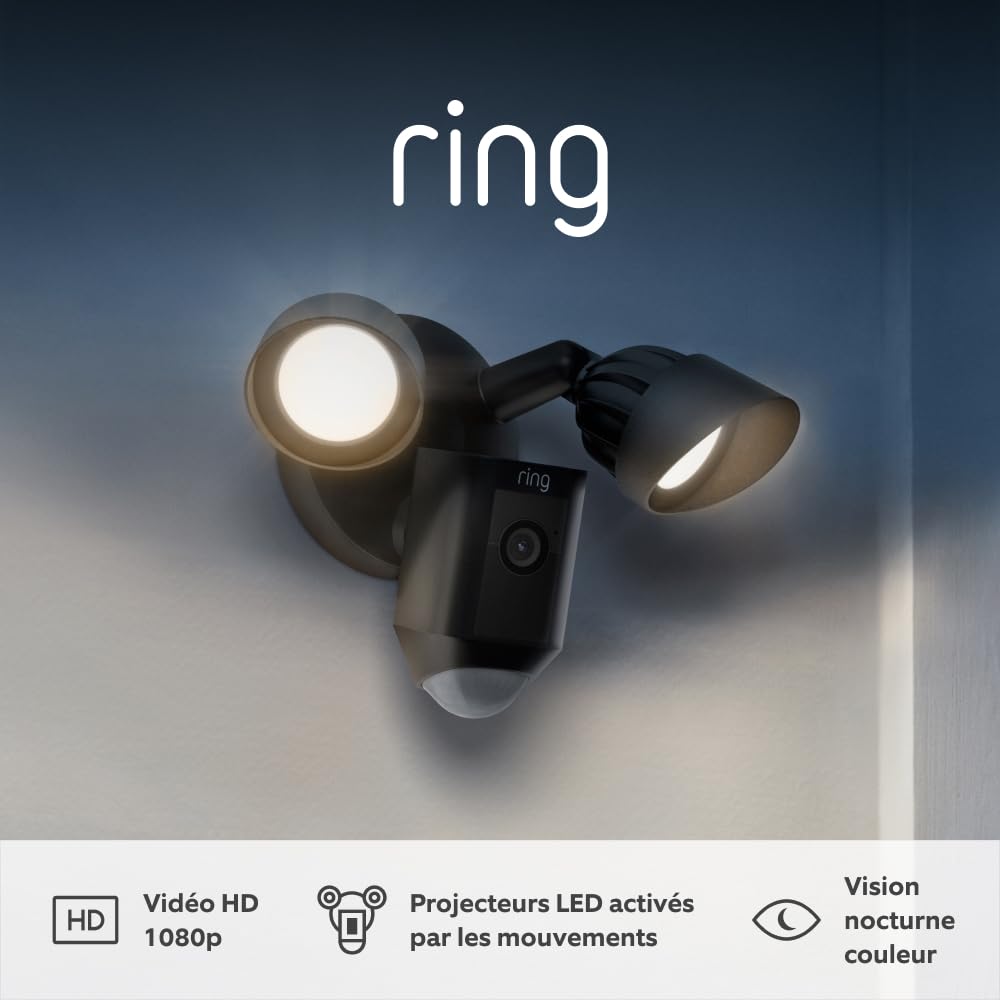 Ring Caméra Floodlight Plus