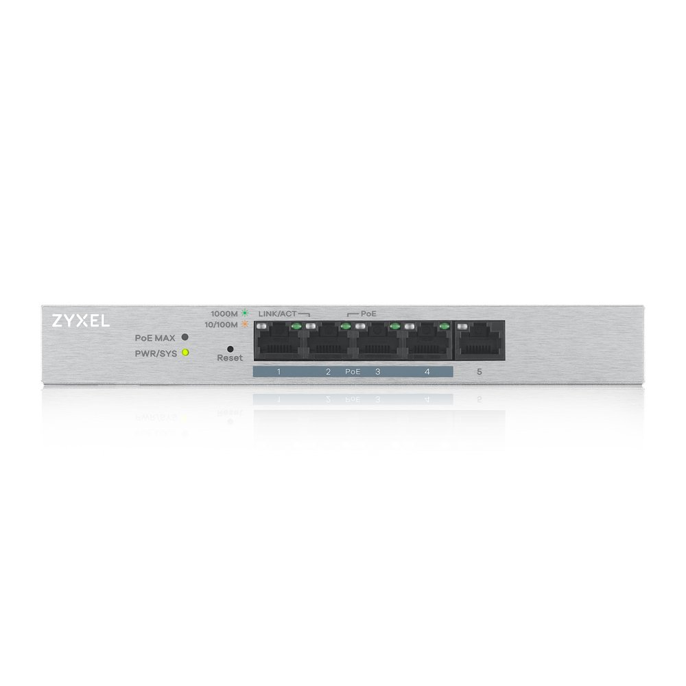 ZYXEL GS135012HP: Switch, 12-Port, Gigabit Ethernet, PoE+, SFP at reichelt  elektronik