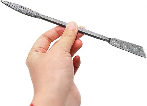 Miniatura 5 de Kingzhuo Limas de madera y escofinas 8 PCS 5.5 X 7.874 in doble extremo Riffelers carpintería tallado conjunto