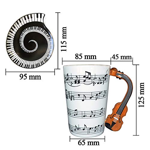 Lavezee-Music-Coffee-Mug-With-Lid-And-Violin-Handle-15-Ounce-Water-Tea-Drinks-Cup-Gift-For-Music-LoverTeacherFriend
