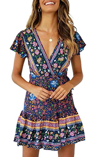 ZESICA Women’ Floral Mini Dress