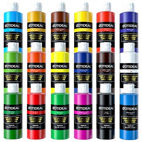 Best Acrylic Paints For Canvas of 2024 Consumer Rating and Reports