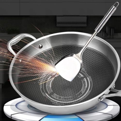 Wok antiadherente con tapa, 32 cm miniatura 2