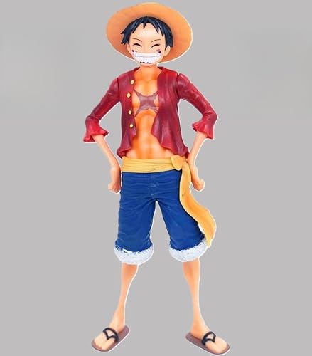 Awestuffs Luffy 1 Piece Large Action Figure Limited Edition Figure Manga Toy (Luffy Three Faces)