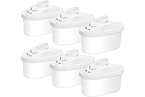 Turapur Pitcher Replacement Filter Cartridges for Alkaline Water