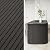 INNO STICKERS 4-Piece Wood Slat Wall Panel for Interior Wall Decor Noise Cancelling 47.2" x 23.6" Peel and Stick Acoustic Decorative 3D Sound Absorbing Wall Paneling, Black Grey