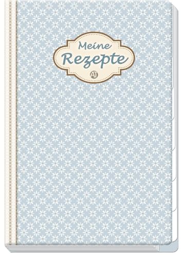 Meine Rezepte Vintage, rezept, Rezeptbuch, Register, Küche, Sammlung, Essen, Trinken: Rezeptbuch zum Selberschreiben (Geschenk-Kochbuch)