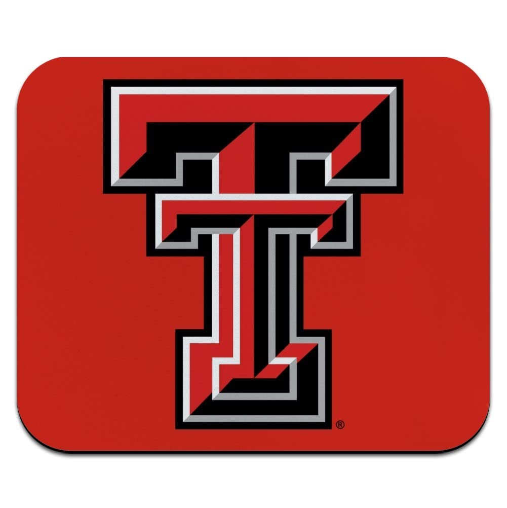 Texas Tech University Raiders Logo Low Profile Thin Mouse Pad Mousepad