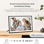Digital Picture Frame Powered by Nixplay 10.1", Share Photos/Videos via Nixplay App or Email, WiFi Digital Photo Frame with Easy Setup, Support Alexa, Free Cloud Storage, Auto Rotate, Gifts for Mom - Image 5