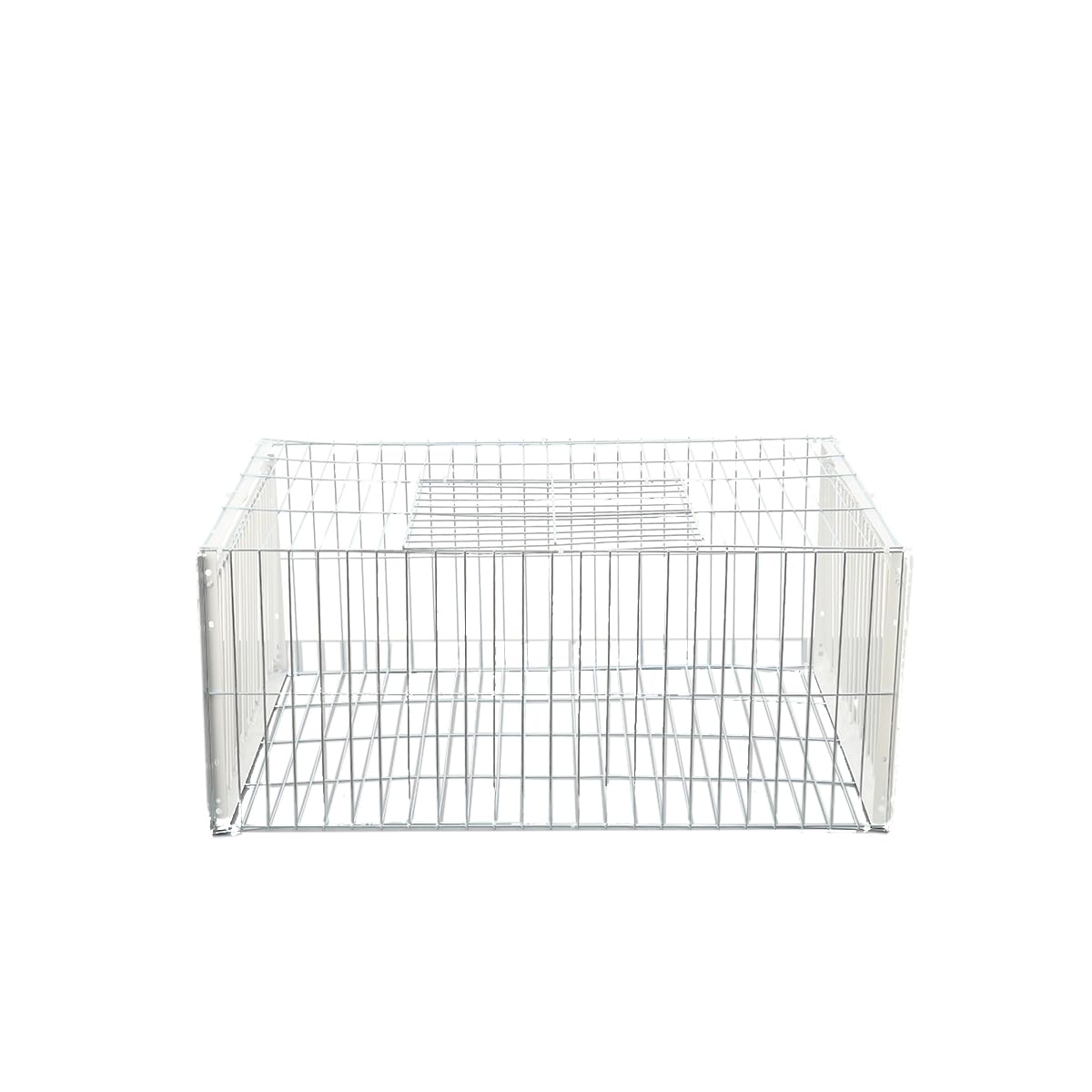 Pequeña jaula para pájaros, palomas, urraca, pajarera, palomas, pajarera, jaula para palomas, jaula, hierro para pájaros, 2 entradas, 61 x 43 x 26 cm (largo x ancho x alto), terraza exterior para
