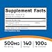 Nutricost Beta Glucan Powder 100 Grams - 1,3/1,6 - Non GMO