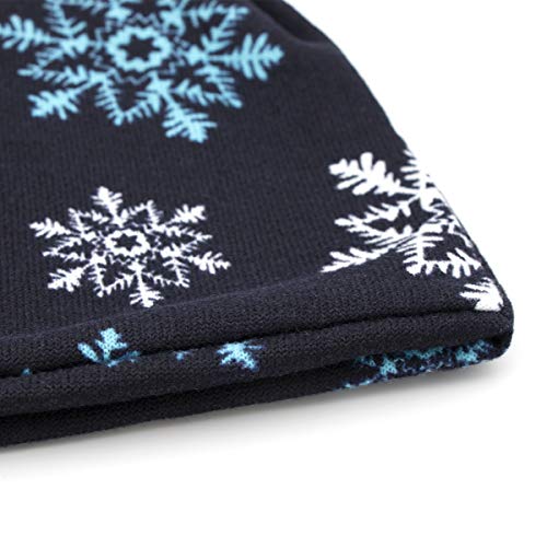 Image of Women Men Stylish Printed Soft Stretch Knit Slouchy Beanie Hat Skull Cap (3026)