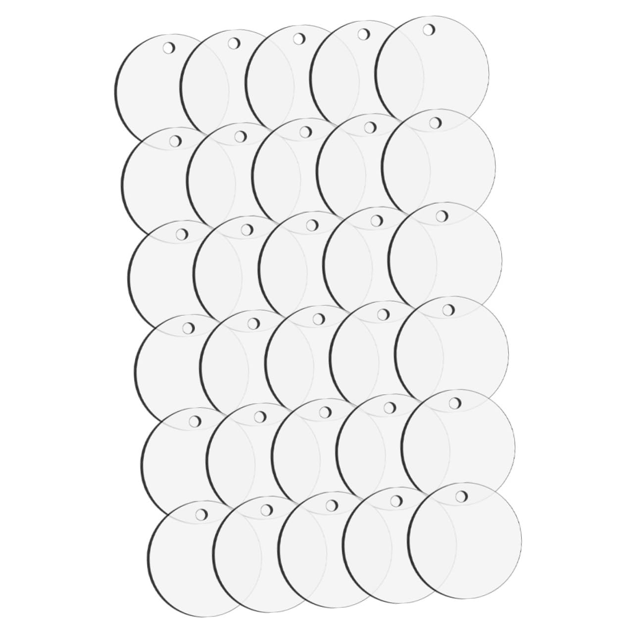 Cabilock 120 Piezas Encanto de sublimación de Navidad decoración Colgante para el hogar Decoración navideña Decoraciones navideñas Adornos navideños Personalizados sublimación DIY Disco MDF