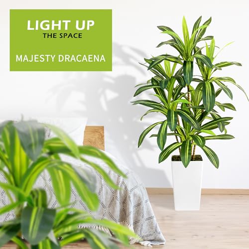 Artificial-Dracaena-Tree-5FT-Fake-Silk-Floor-Trees-with-Movable-Large-Pot-Faux-Dracaena-Tree-Silk-Tree-for-Indoor-and-Outdoor-Home-Decoration Artificial Dracaena Tree 5FT Fake Silk Floor Trees with Movable Large Pot Faux Dracaena Tree Silk Tree for Indoor and Outdoor Home Decoration