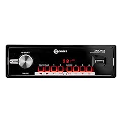 Taramp's Amplayer 400 Car Stereo Player, 4 Channels 400 Watts RMS 4x100W RMS - Bluetooth, FM Receiver USB, Remote Control, Single Din Full Range, Radio