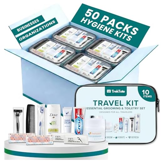 Bulk Toiletry Kit for Men and Women