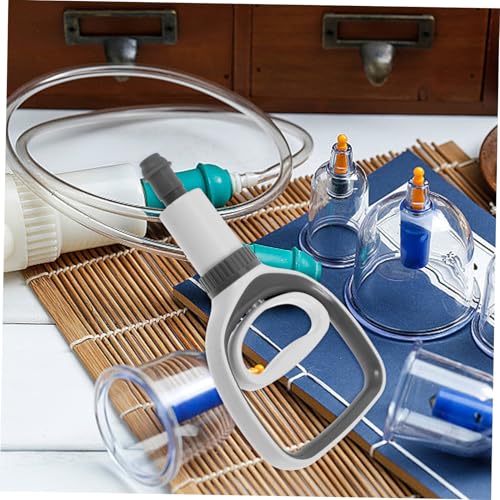 KOMBIUDA Hand Vacuum Pump Manual Cupping Massage Tool Electric Pump Vacuum Cupping Device miniatura 6
