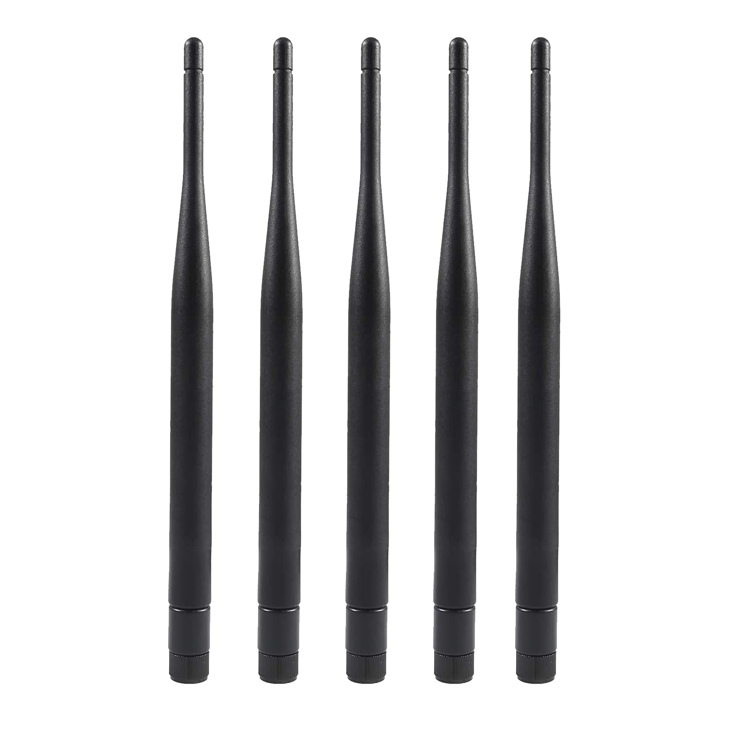 5pcs Dual Band WiFi 2.4GHz 5GHz 5.8GHz 6dBi MIMO RP-SMA Antenna maschio per router WiFi Scheda di rete wireless Adattatore USB Sicurezza Telecamera IP Monitor di videosorveglianza