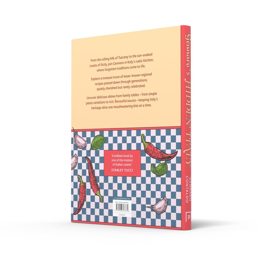 Gennaro’s Hidden Italy: The new 2026 cookbook from Jamie Oliver’s mentor – authentic Italian meals and classic pasta recipes perfect for family cooking chaptered by Italy’s travel regions